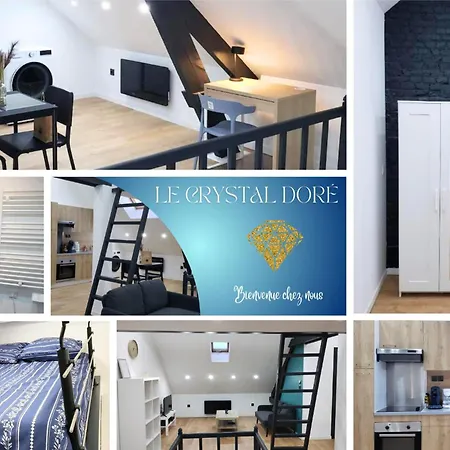 Le Crystal Dore - Wifi - Parking Privee Lens